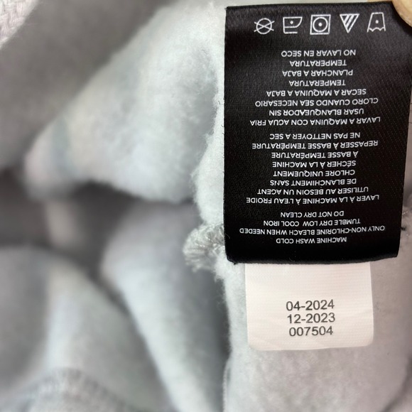 '47 Brand Women's Cropped FSU Seminoles Hoodie X-Large Gray Drawstring Hem - Picture 8 of 10